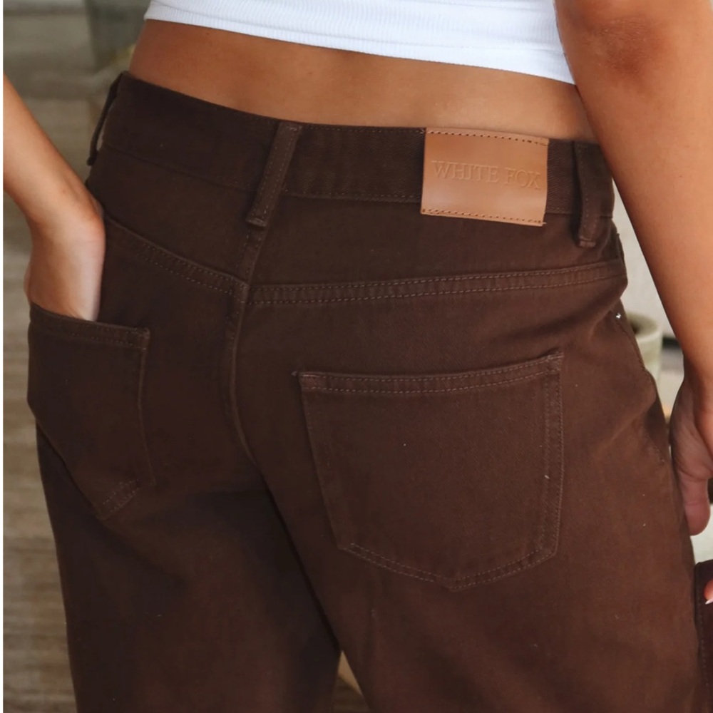 Brown Jeans Low Rise - Picture 2 of 3